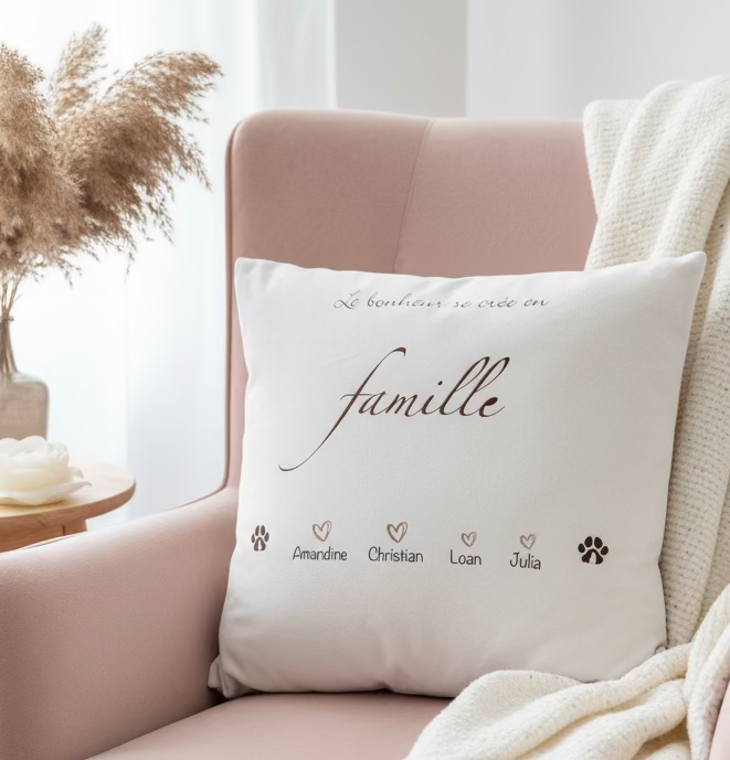 Coussin FAMILLE